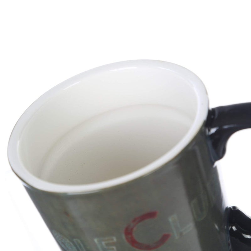 Topadorn Coffee Ceramic Mug Porcelain Latte Tea Cup with Lid 17oz,Golf - Image 5